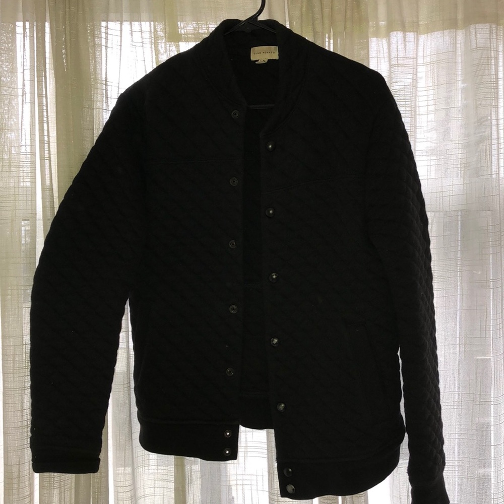 Club Monaco Quilted Bomber